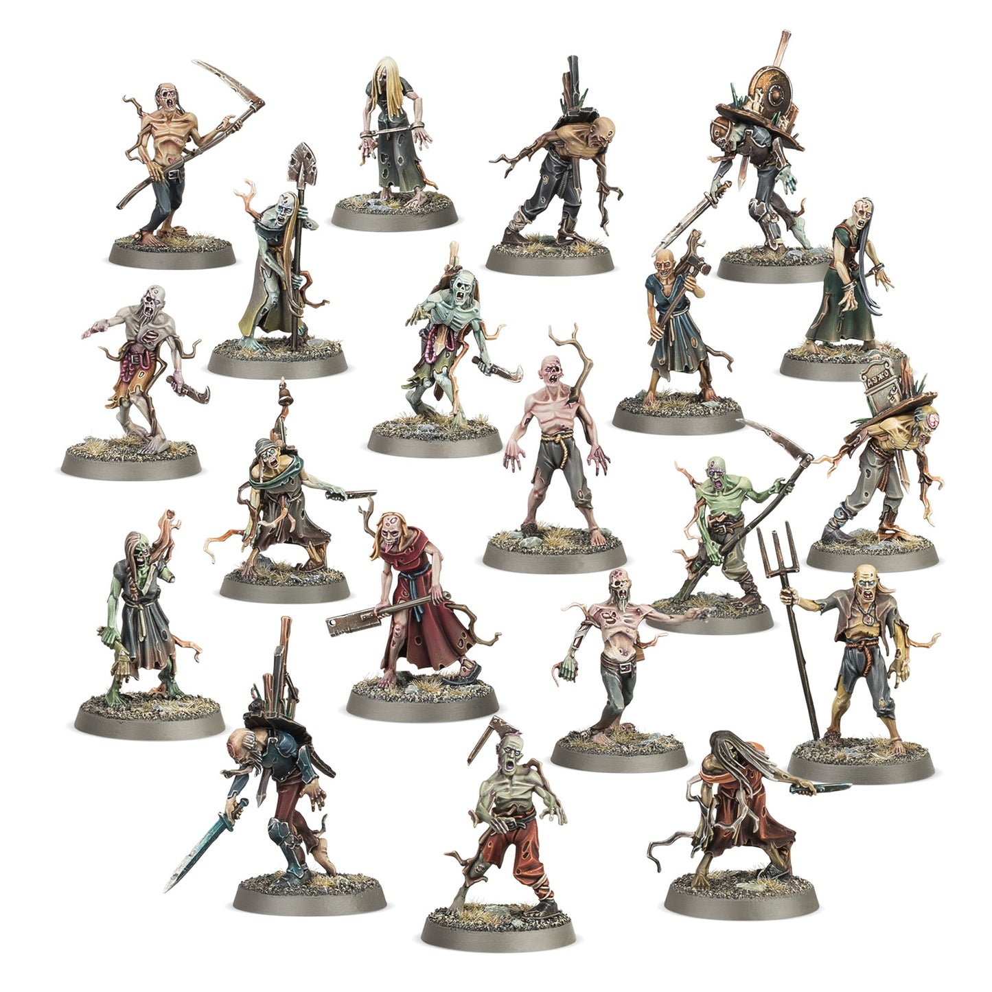 Age of Sigmar S/G: Zombies der Wandelnden Toten Bausatz Miniaturen - Neu & OVP