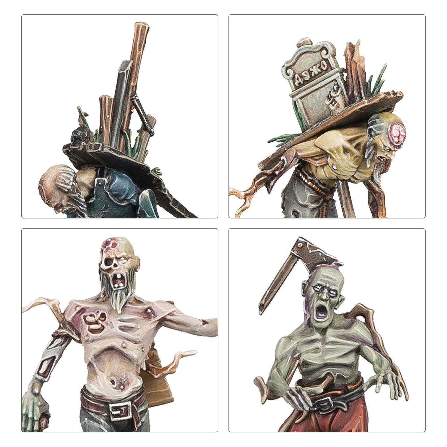 Age of Sigmar S/G: Zombies der Wandelnden Toten Bausatz Miniaturen - Neu & OVP