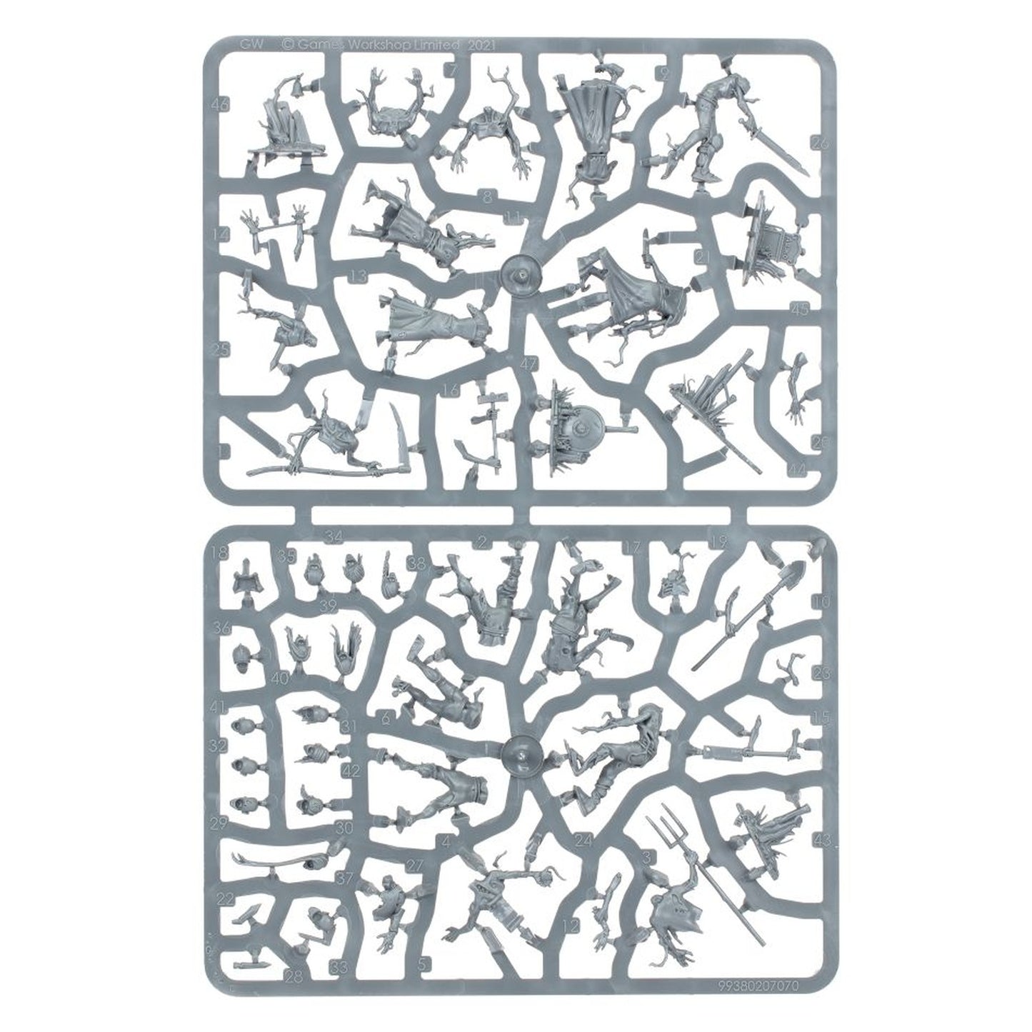 Age of Sigmar S/G: Zombies der Wandelnden Toten Bausatz Miniaturen - Neu & OVP