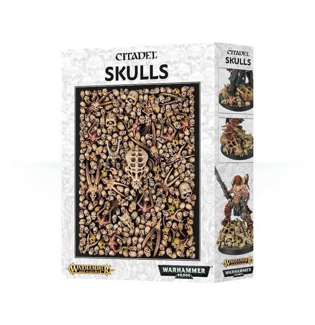 Citadel Skulls - Warhammer 40k Deko Kleinteile Schädel Knochen