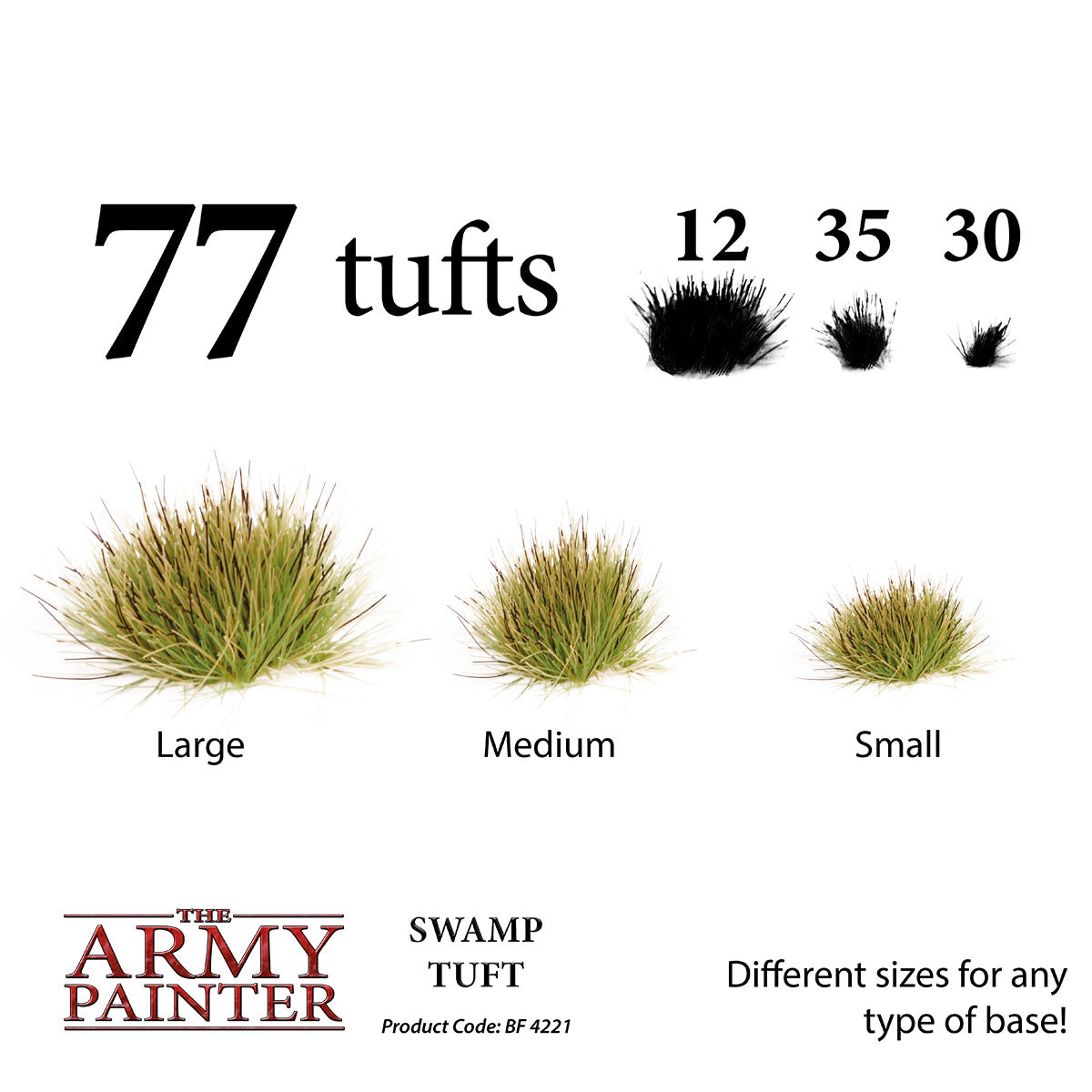 The Army Painter - Swamp Tuft - Bewuchs für Tabletop-Gelände und Basen