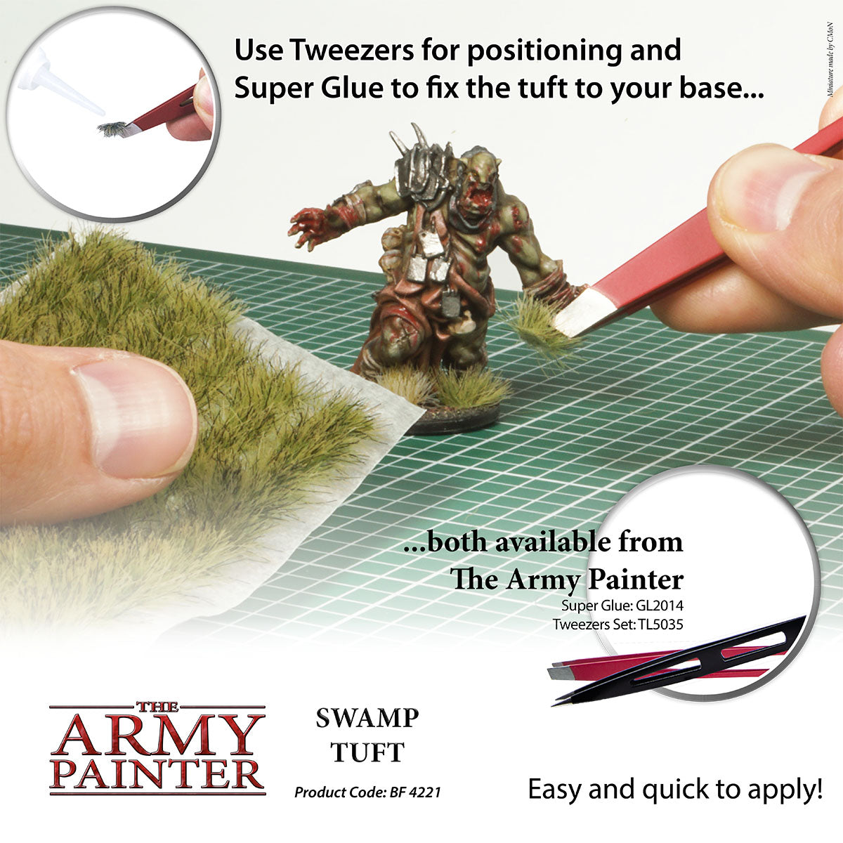 The Army Painter - Swamp Tuft - Bewuchs für Tabletop-Gelände und Basen