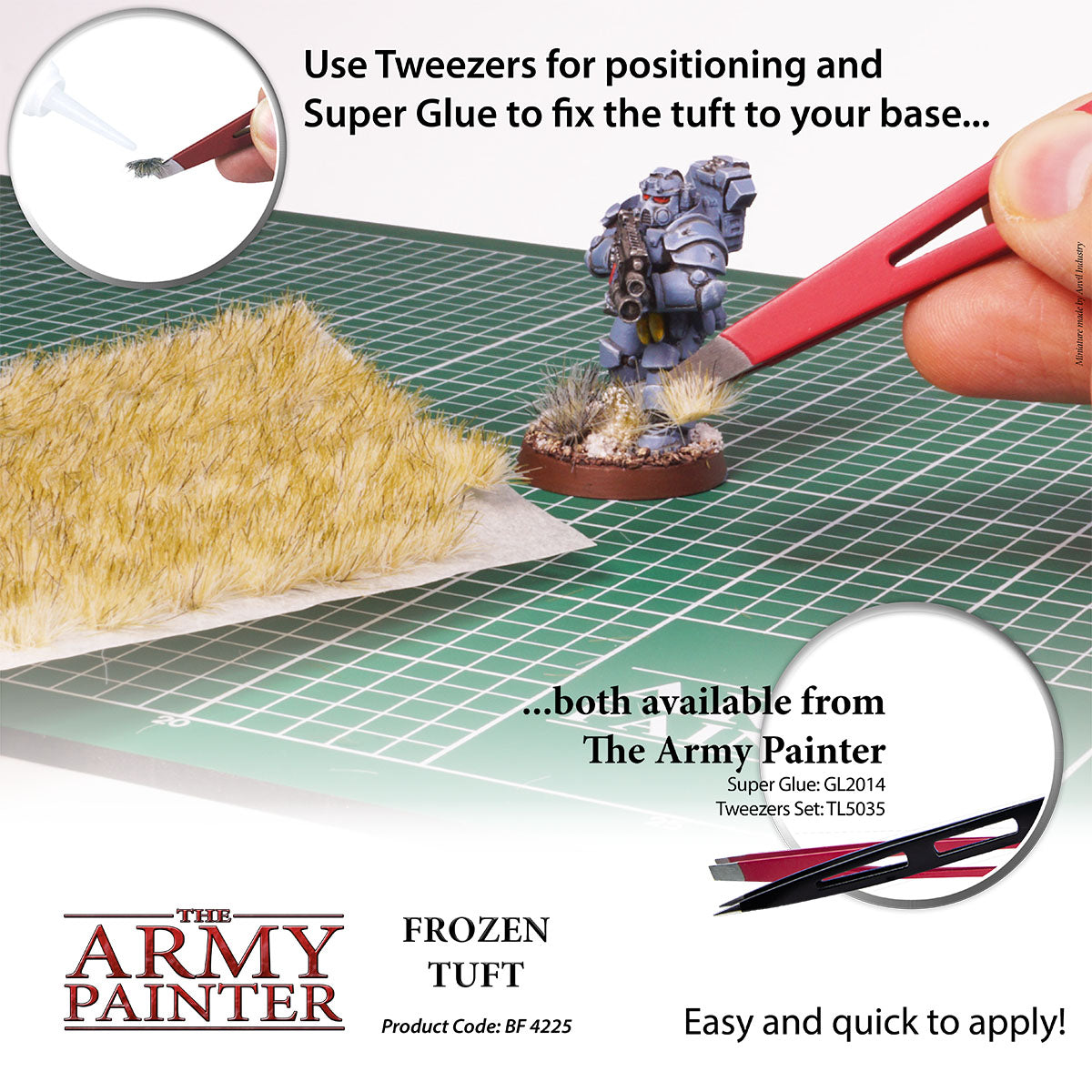 The Army Painter - Frozen Tuft - Bewuchs für Tabletop-Gelände und Basen