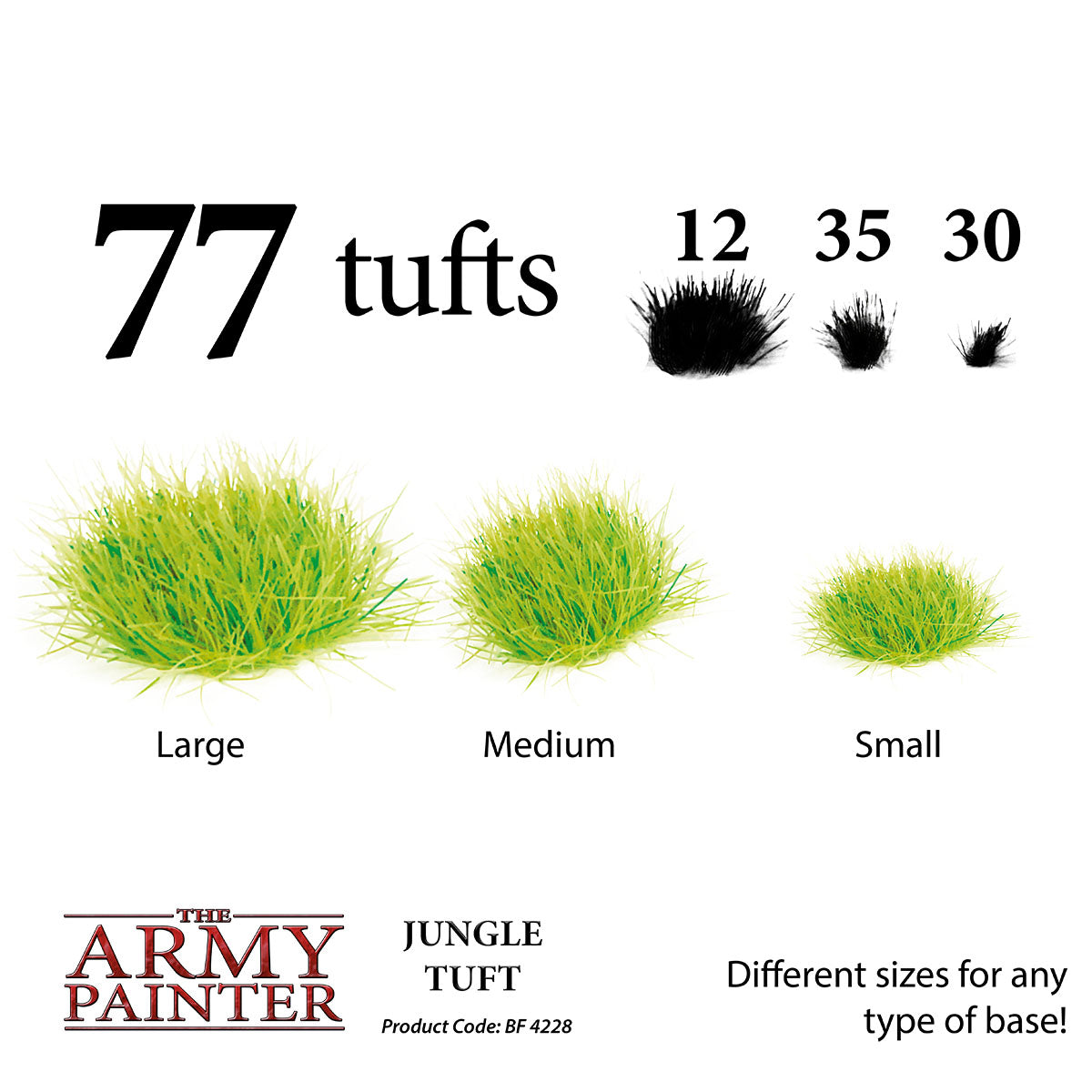 The Army Painter - Jungle Tuft - Bewuchs für Tabletop-Gelände und Basen