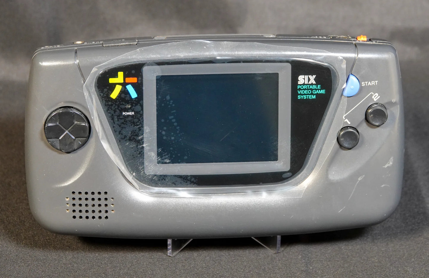 Sega Game Gear - Neue Kondensatoren - Displayscheibe - Inkl. Spiel - Gebraucht