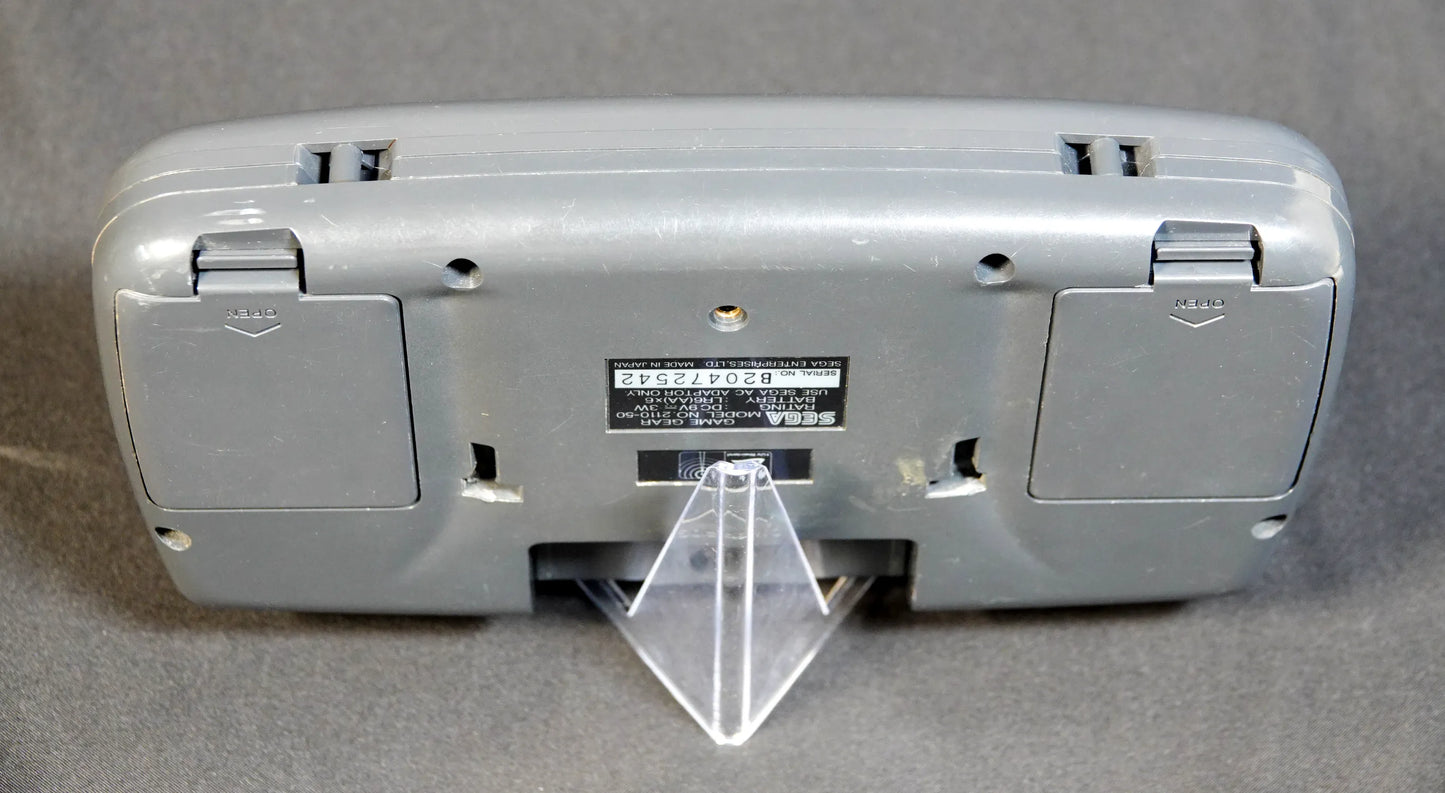 Sega Game Gear - Neue Kondensatoren - Displayscheibe - Inkl. Spiel - Gebraucht