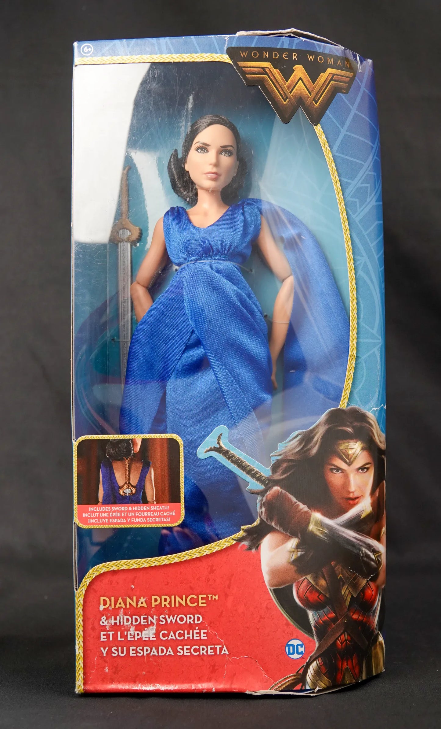 DC Wonder Woman Barbie - Mattel Puppe - Modell FDF36 - 2017 - OVP