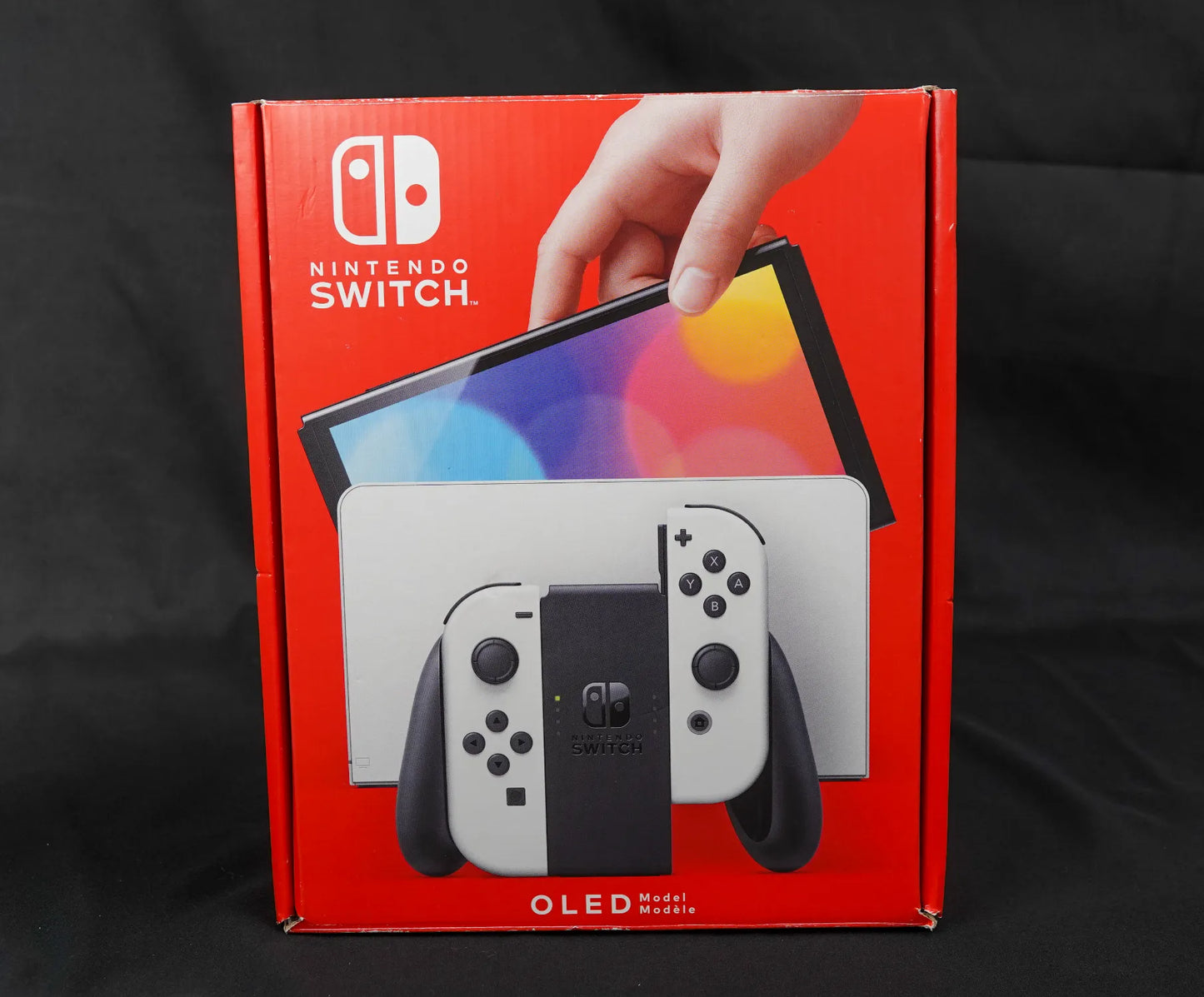 Nintendo Switch OLED Weiß -  Gebraucht in OVP (ohne Handgelenkschlaufe)
