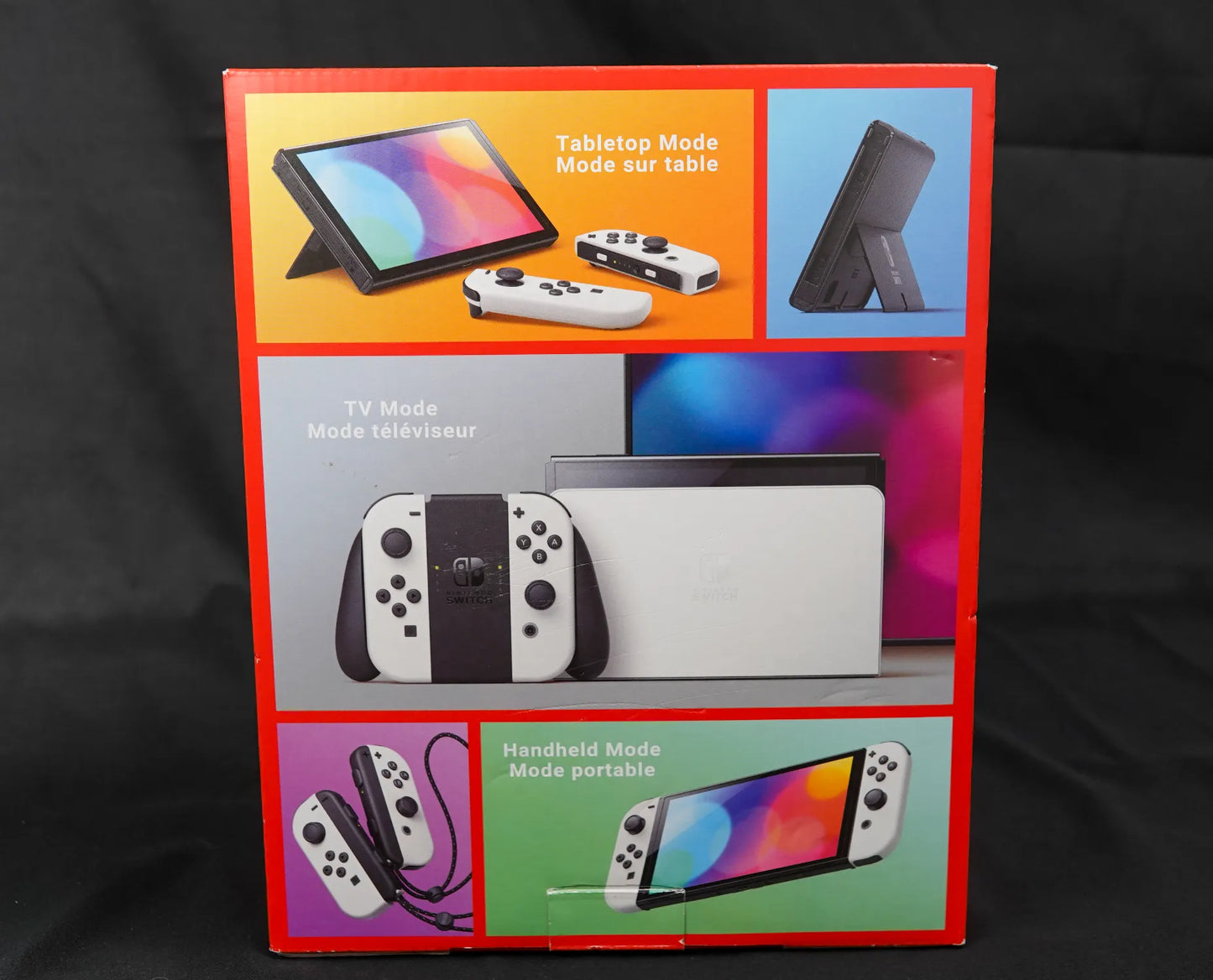 Nintendo Switch OLED Weiß -  Gebraucht in OVP (ohne Handgelenkschlaufe)