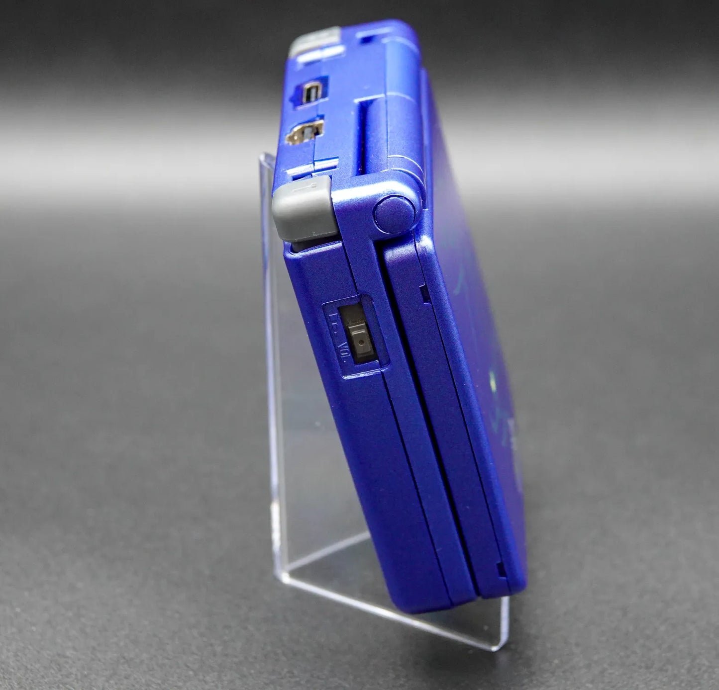 Nintendo Gameboy Advance SP Saphir Edition Set neues Gehäuse neue Displayscheibe