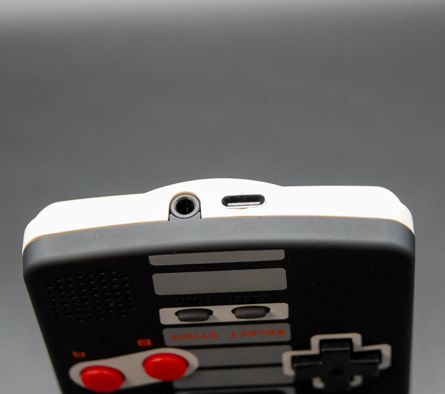 Gameboy Color - Schwarz Grau - Modded - Oled Display neues Gehäuse LiPo Akku Mod