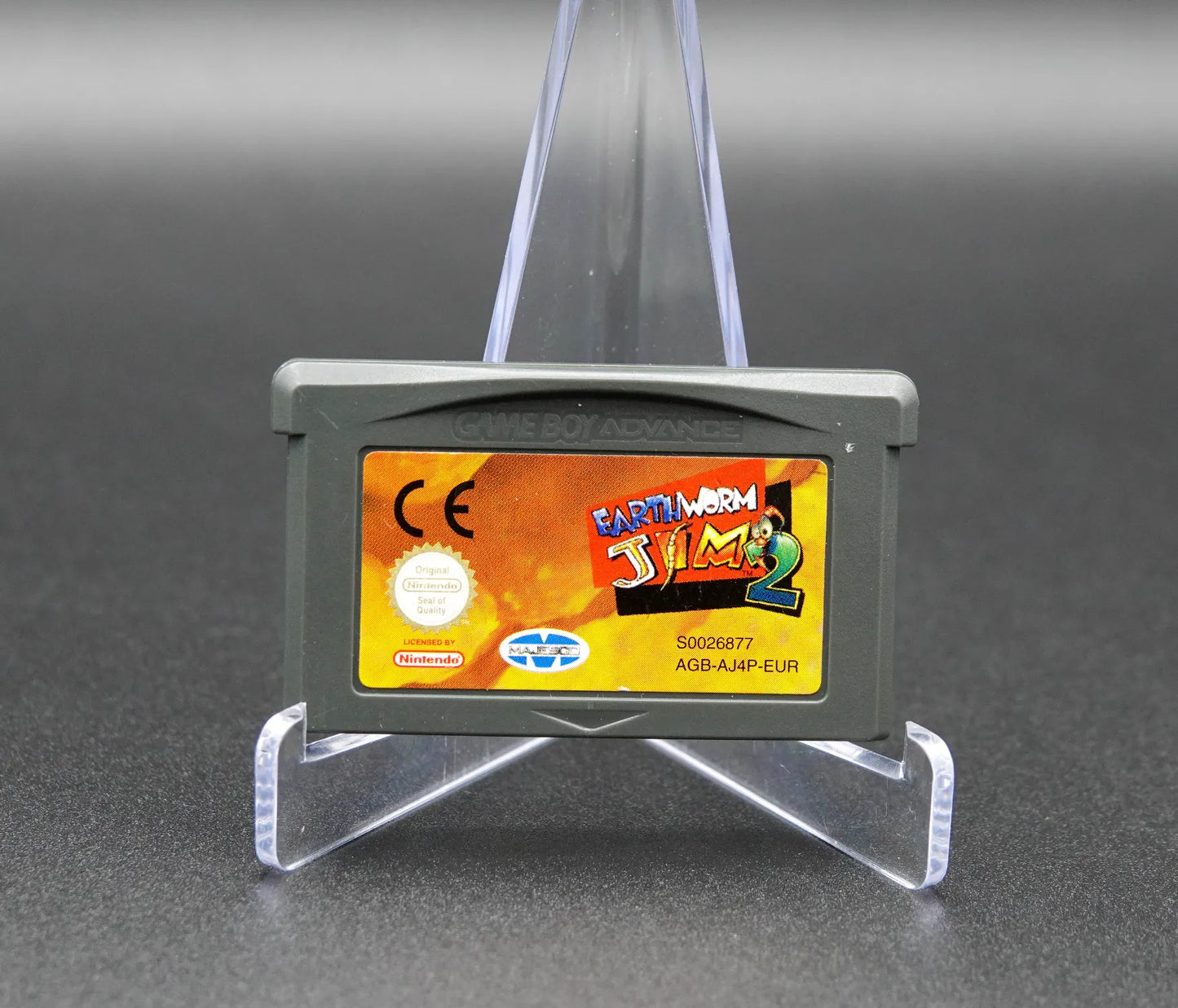 Earth Worm Jim 2 - Nintendo Game Boy Advance Spiel GBA - PAL / EU - Nur Modul