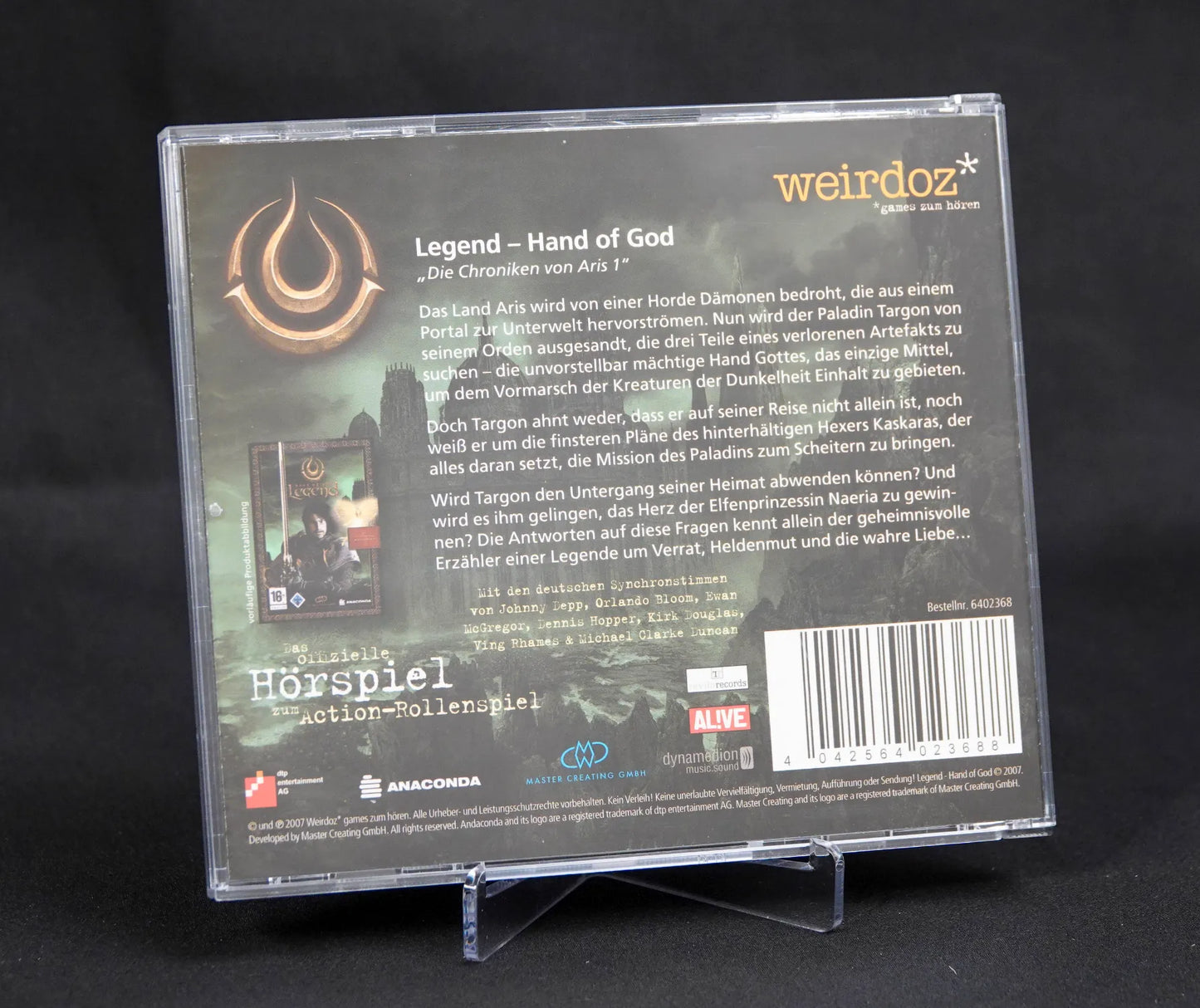 Legend: Hand of God - PC Spiel 2007 - Big Box - CiB - Deutsch - Gebraucht