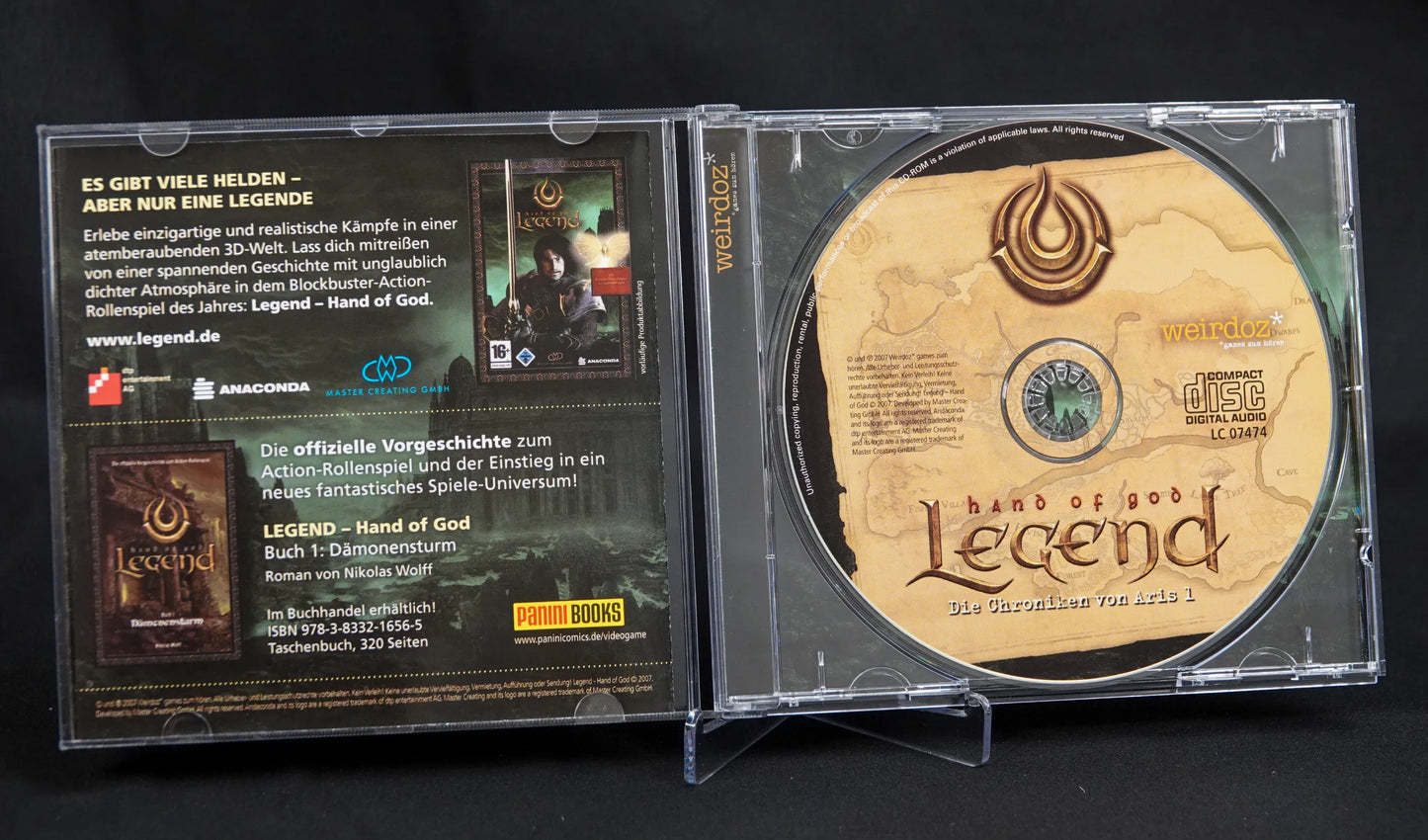 Legend: Hand of God - PC Spiel 2007 - Big Box - CiB - Deutsch - Gebraucht