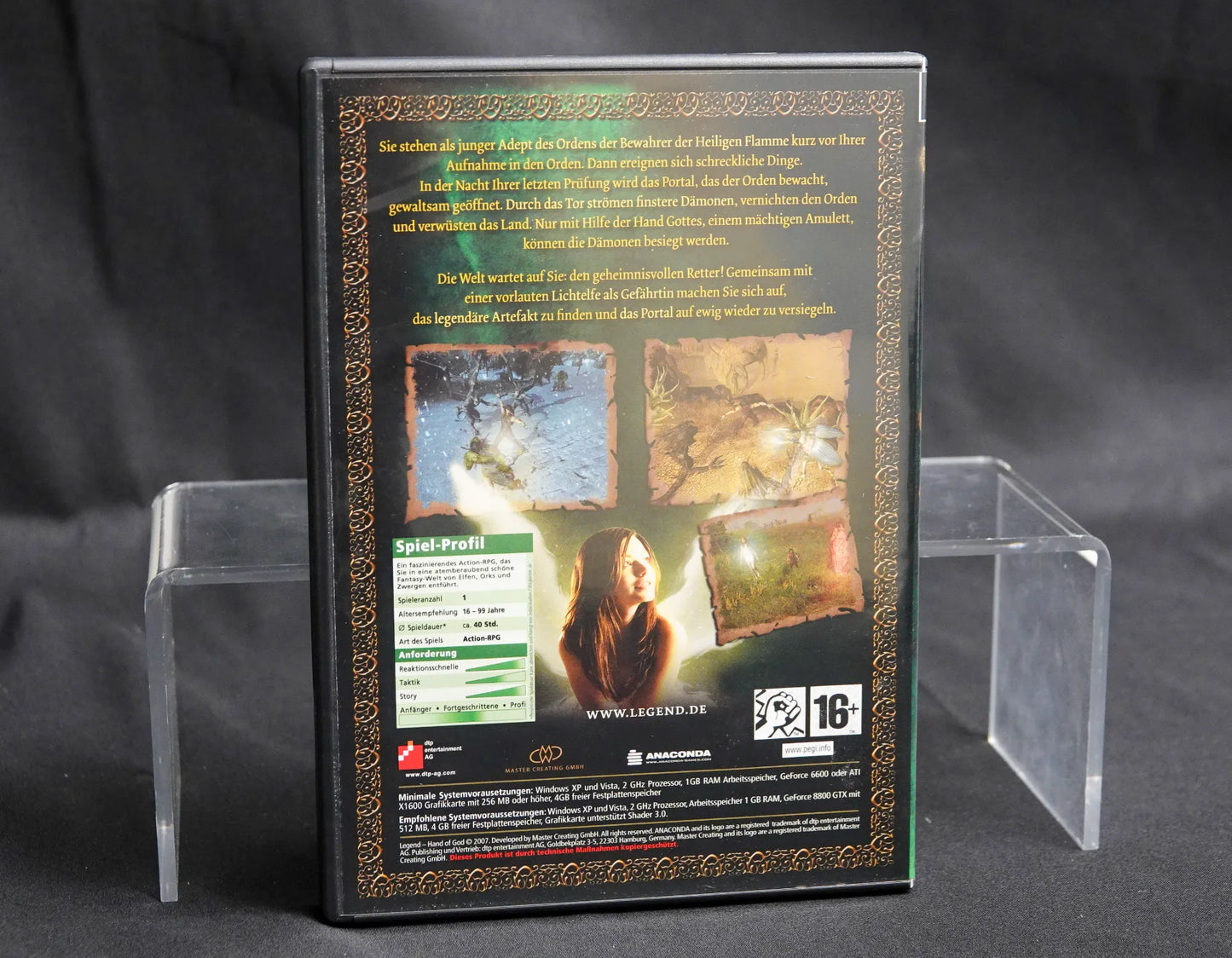 Legend: Hand of God - PC Spiel 2007 - Big Box - CiB - Deutsch - Gebraucht