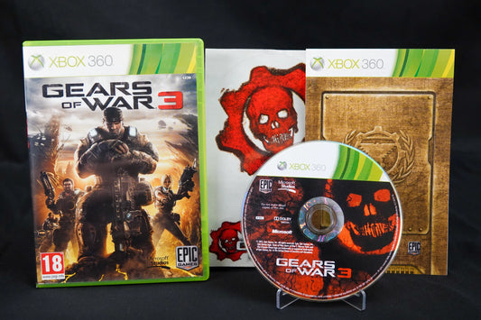 Gears of War 3 - XBOC 360 Spiel - PAL - Deutsch - CiB - Gebraucht - FSK 18