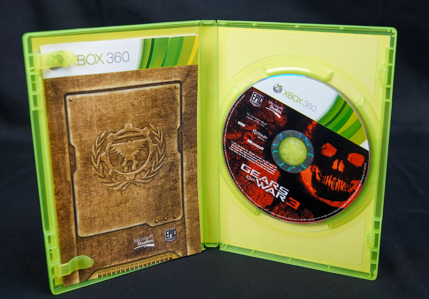 Gears of War 3 - XBOC 360 Spiel - PAL - Deutsch - CiB - Gebraucht - FSK 18