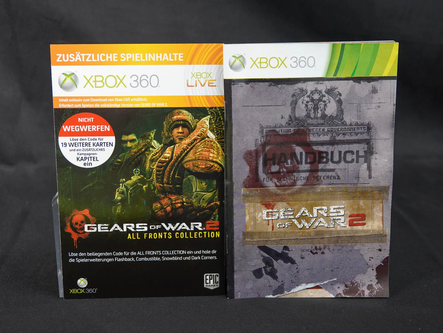 Gears of War 2 - XBOC 360 Classics - PAL - Deutsch - CiB - Gebraucht - FSK 18