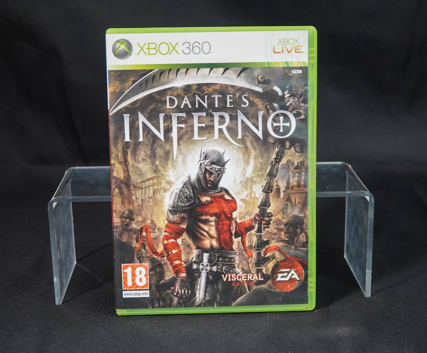 Dantes Inferno - XBOX 360 Spiel - PAL - Deutsch - CiB - Gebraucht - FSK 18