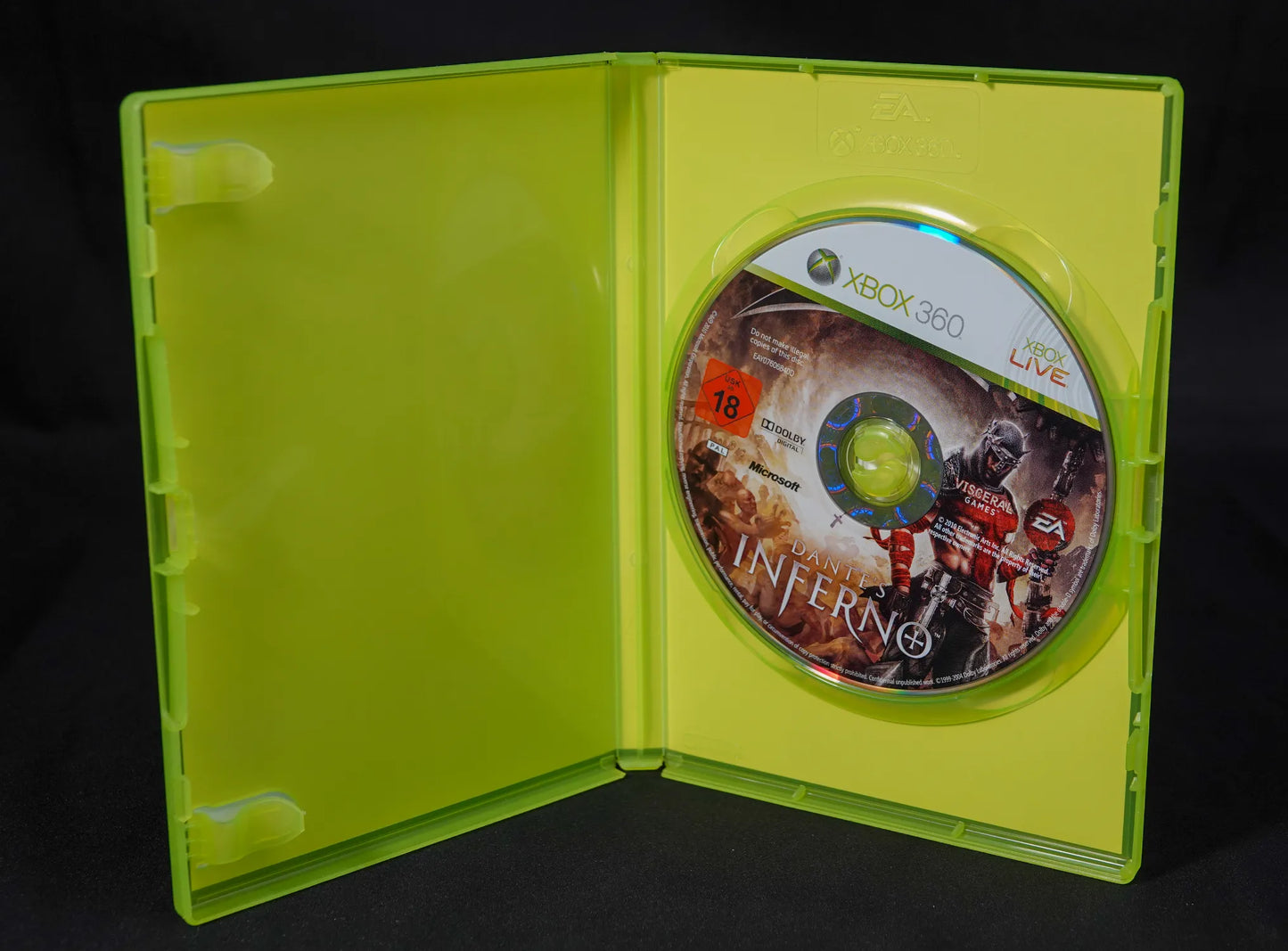 Dantes Inferno - XBOX 360 Spiel - PAL - Deutsch - CiB - Gebraucht - FSK 18