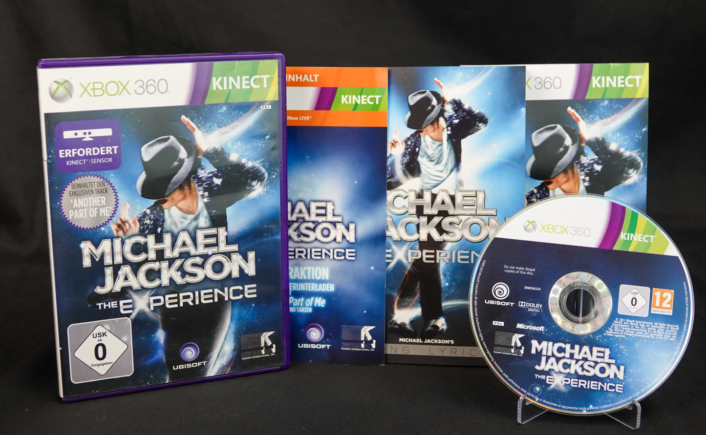Michael Jackson The Experience - XBOX 360 Kinect - PAL Deutsch - CiB - Gebraucht