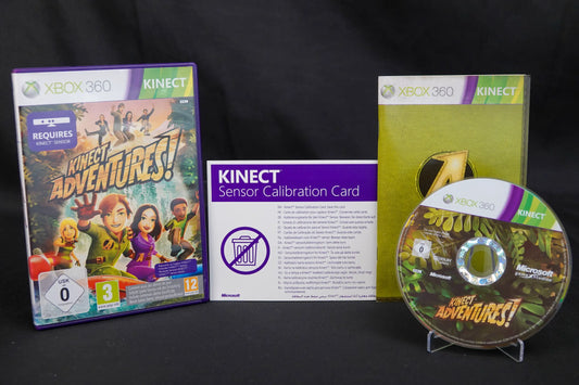 Kinect Adventures - XBOX 360 Bewegungsspiel - PAL - Deutsch - CiB - Gebraucht