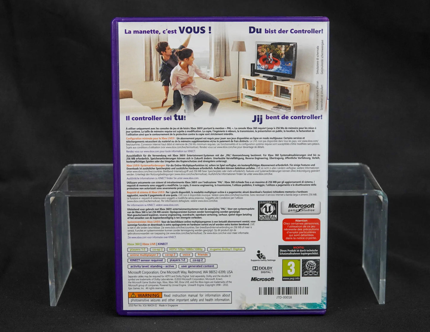 Kinect Adventures - XBOX 360 Bewegungsspiel - PAL - Deutsch - CiB - Gebraucht