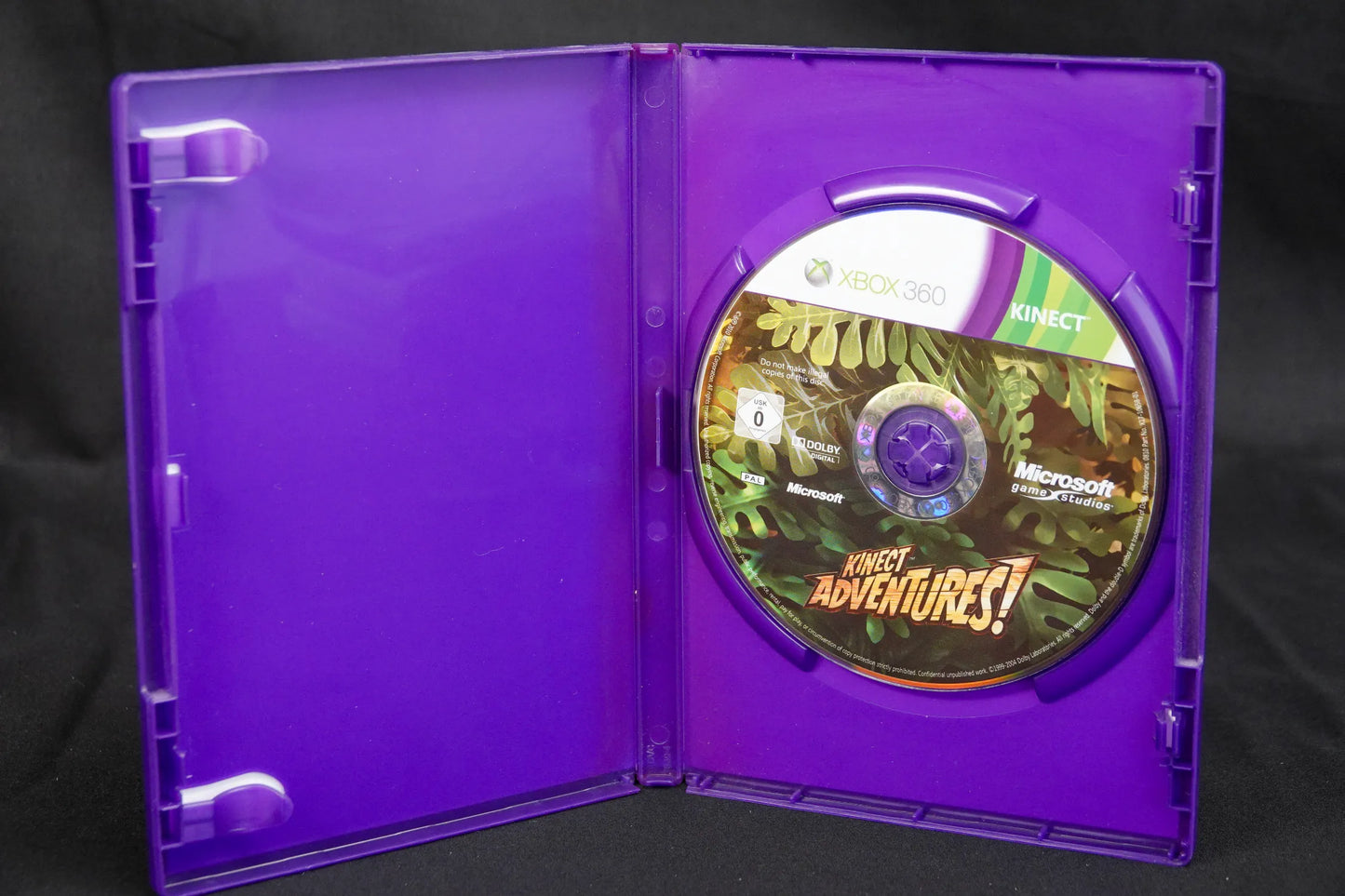 Kinect Adventures - XBOX 360 Bewegungsspiel - PAL - Deutsch - CiB - Gebraucht