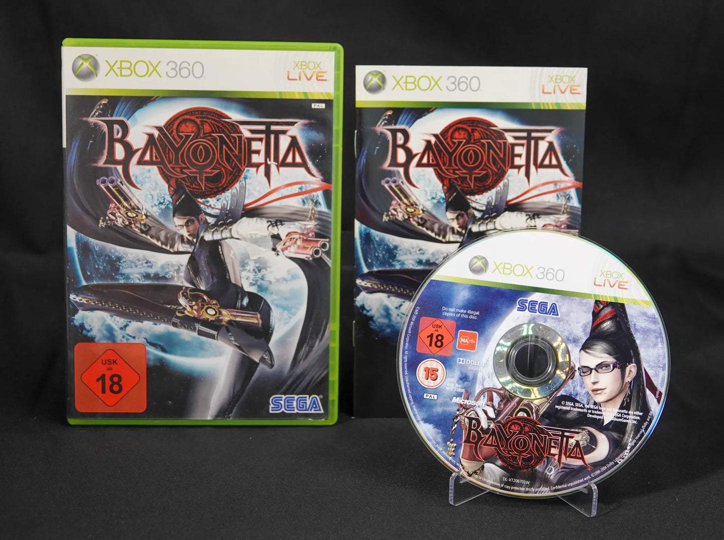 Bayonetta - XBOX 360 Spiel - PAL - Deutsch - CiB - Gebraucht - USK 18