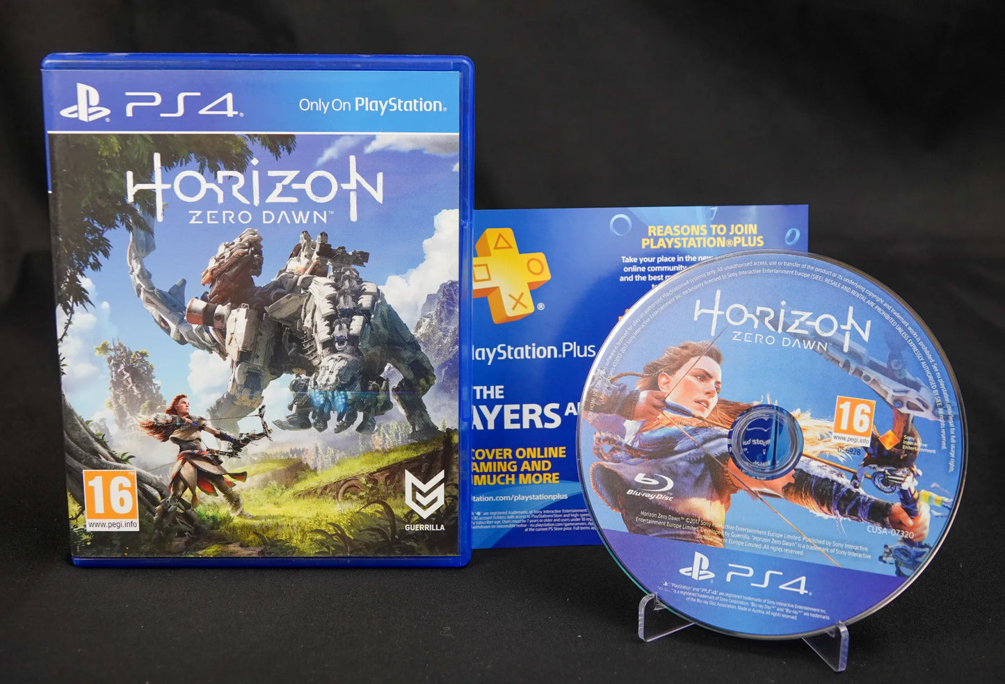 Horizon Zero Dawn - Sony Playstation PS4 - PAL - Deutsch - CiB - Gebraucht