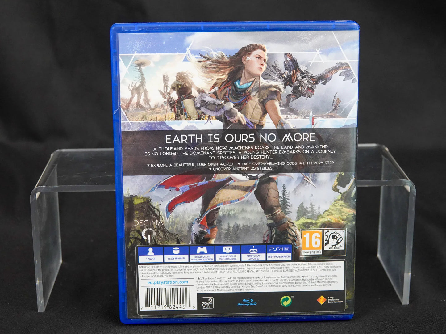 Horizon Zero Dawn - Sony Playstation PS4 - PAL - Deutsch - CiB - Gebraucht