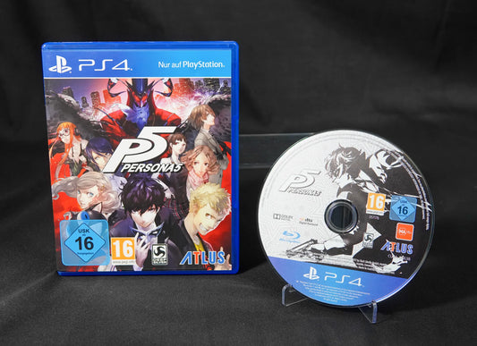 Persona 5 - Sony Playstation PS4 - PAL - Deutsch - CiB - Gebraucht