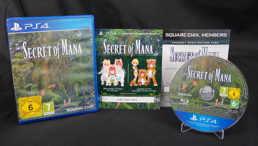 Secret of Mana - Sony Playstation PS4 Spiel - PAL - Deutsch - CiB - Gebraucht