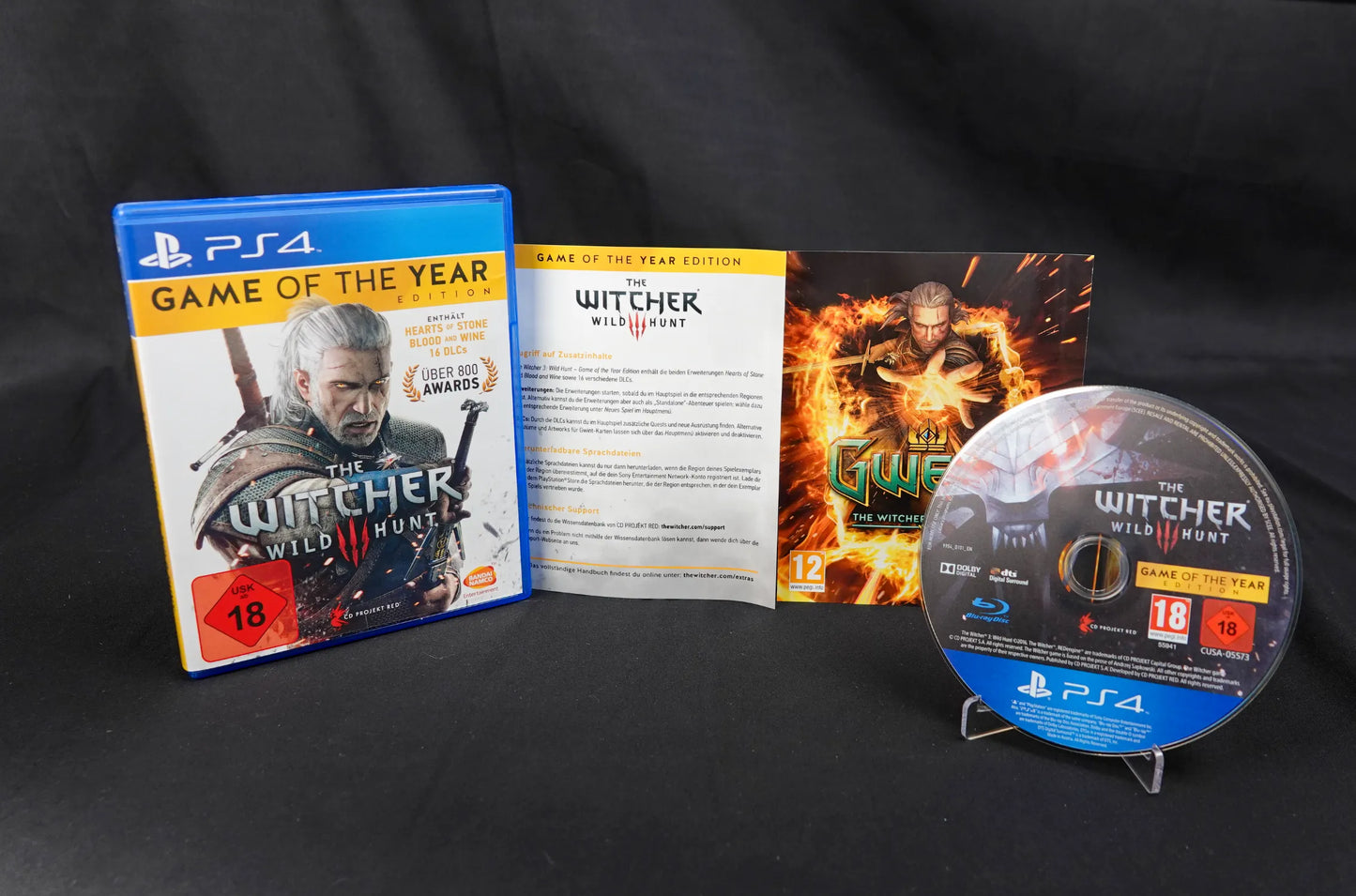 The Witcher 3 Wild Hunt GOTY Edition Playsation PS4 - PAL Deutsch CiB Gebraucht