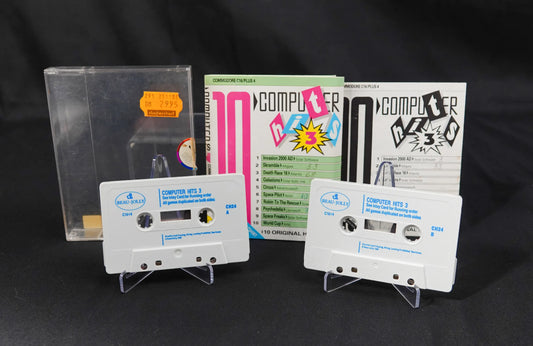 Computer Hits 3 - 10 in 1 Spielesammlung für Commodore C-16 - CiB - Gebraucht