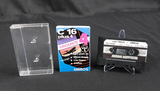 Favourite 4 - 4 in 1 Spiel für Commodore C-16 / +4 - Deutsch - CiB - Gebraucht