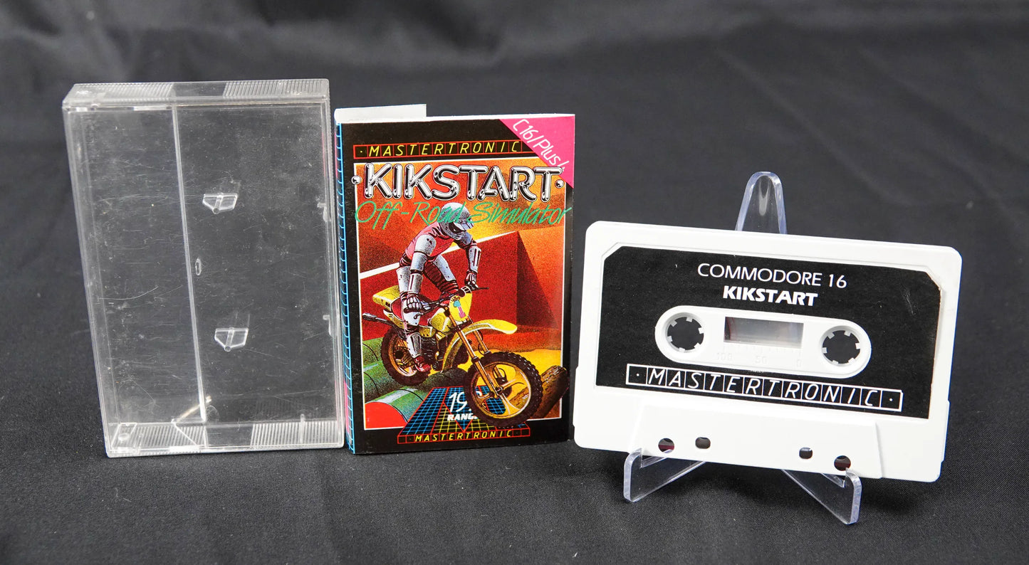 Kikstart Off-Road Simulator für Commodore C-16 / +4 - Englisch - CiB - Gebraucht