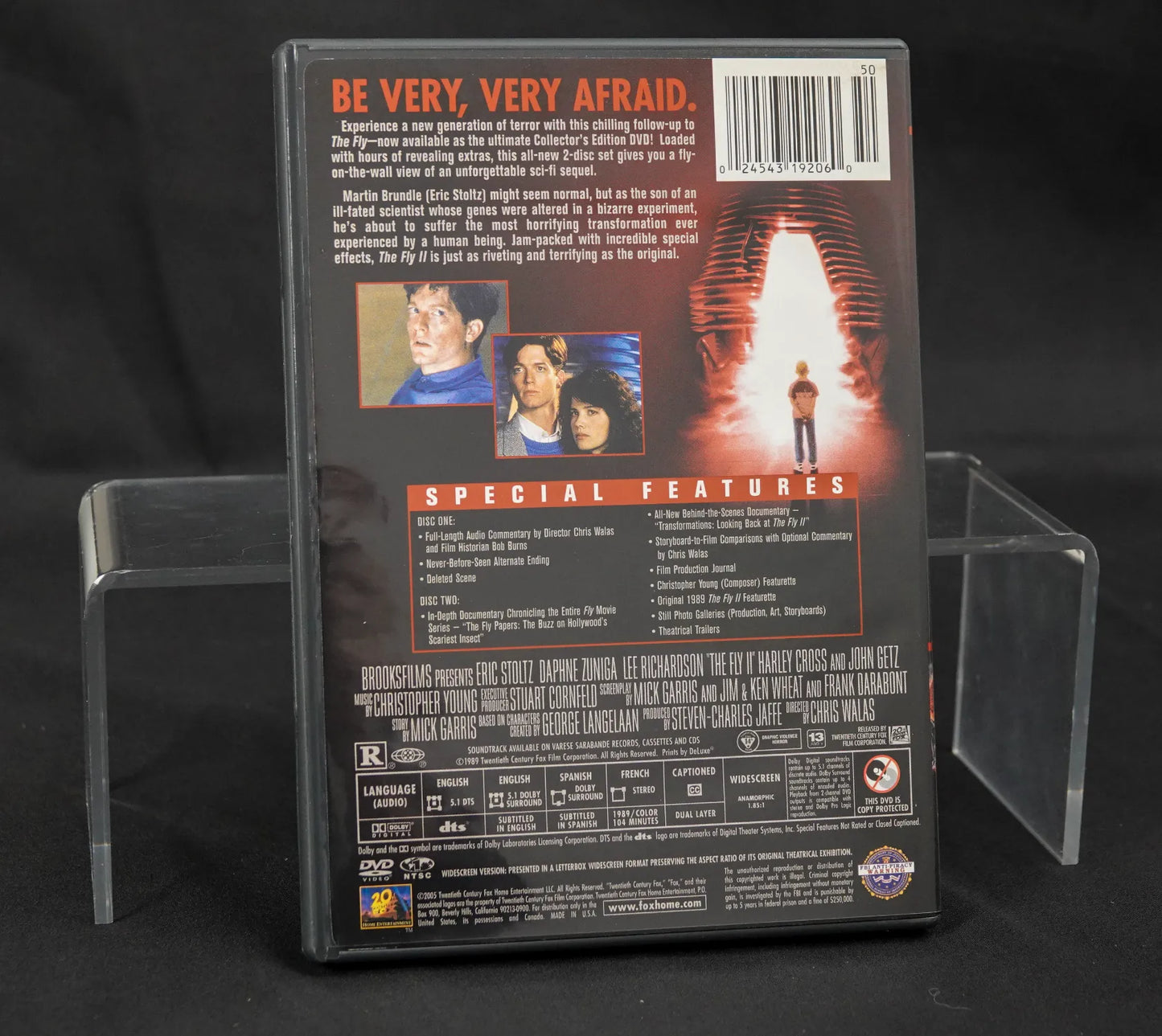 The Fly 2 Collectors Edition - 2-Disc DVD Set mit Schuber - Englisch - Gebraucht