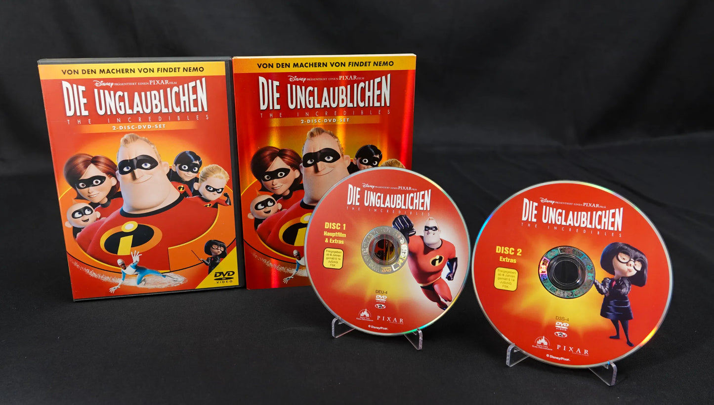 Disney Die Unglaublichen - The Incedibles - 2-Disc DVD Set - Deutsch - Gebraucht