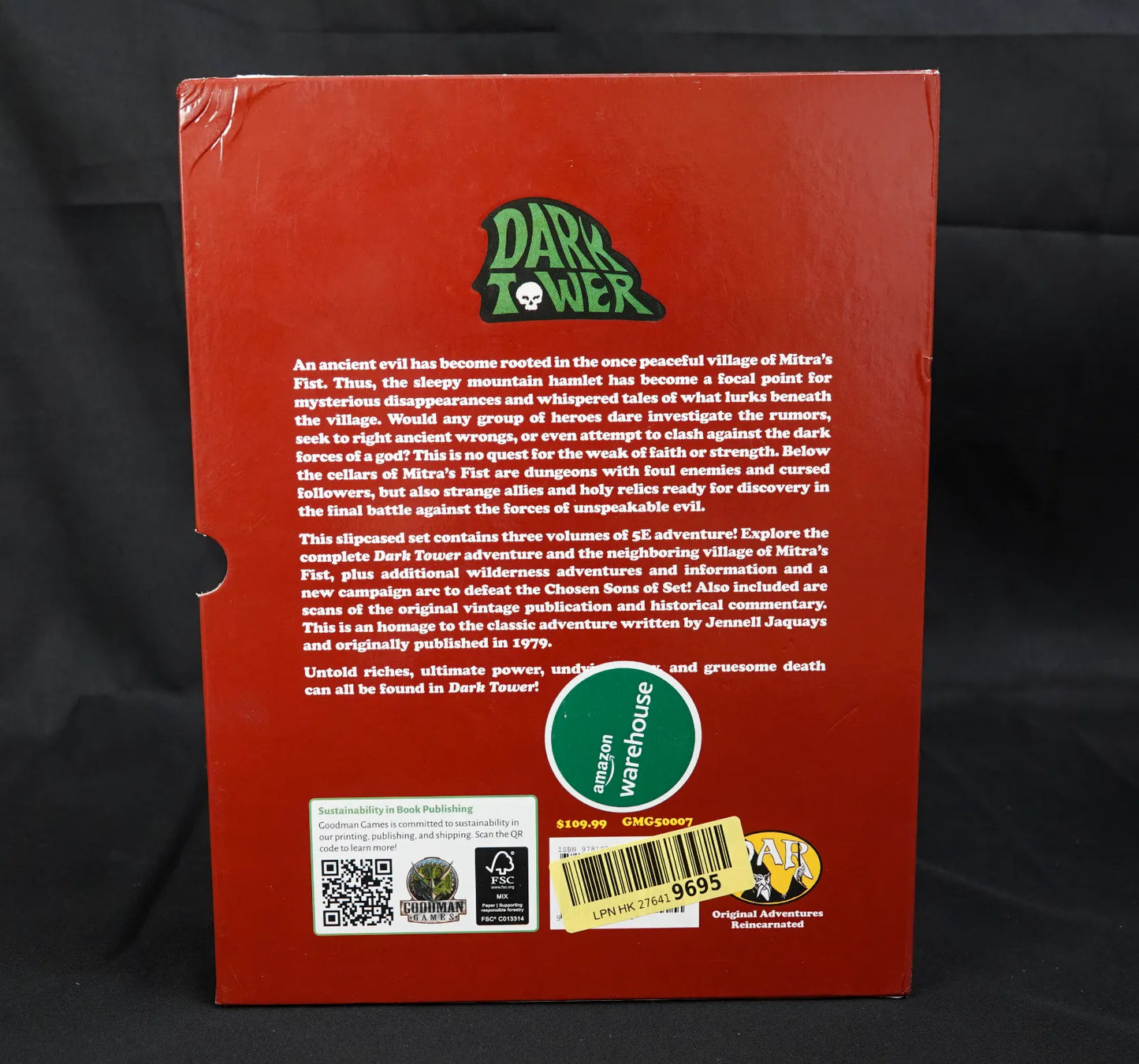 Goodman Games 5E - Original Adventures Reincarnated 7 - Dark Tower Schuber