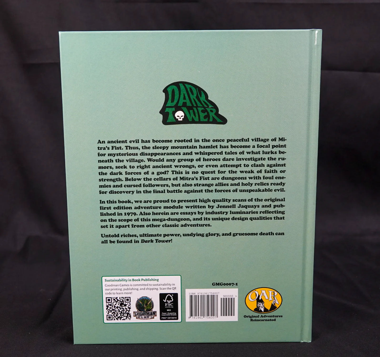 Goodman Games 5E - Original Adventures Reincarnated 7 - Dark Tower Schuber