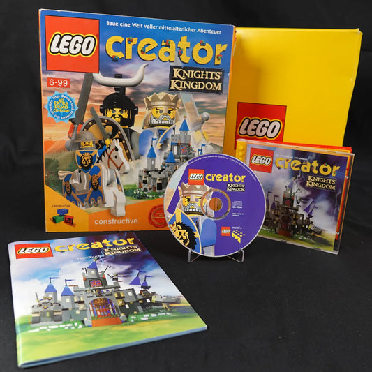 LEGO creator Knights Kingdom PC Game - Big Box mit Anleitung - Deutsch Gebraucht