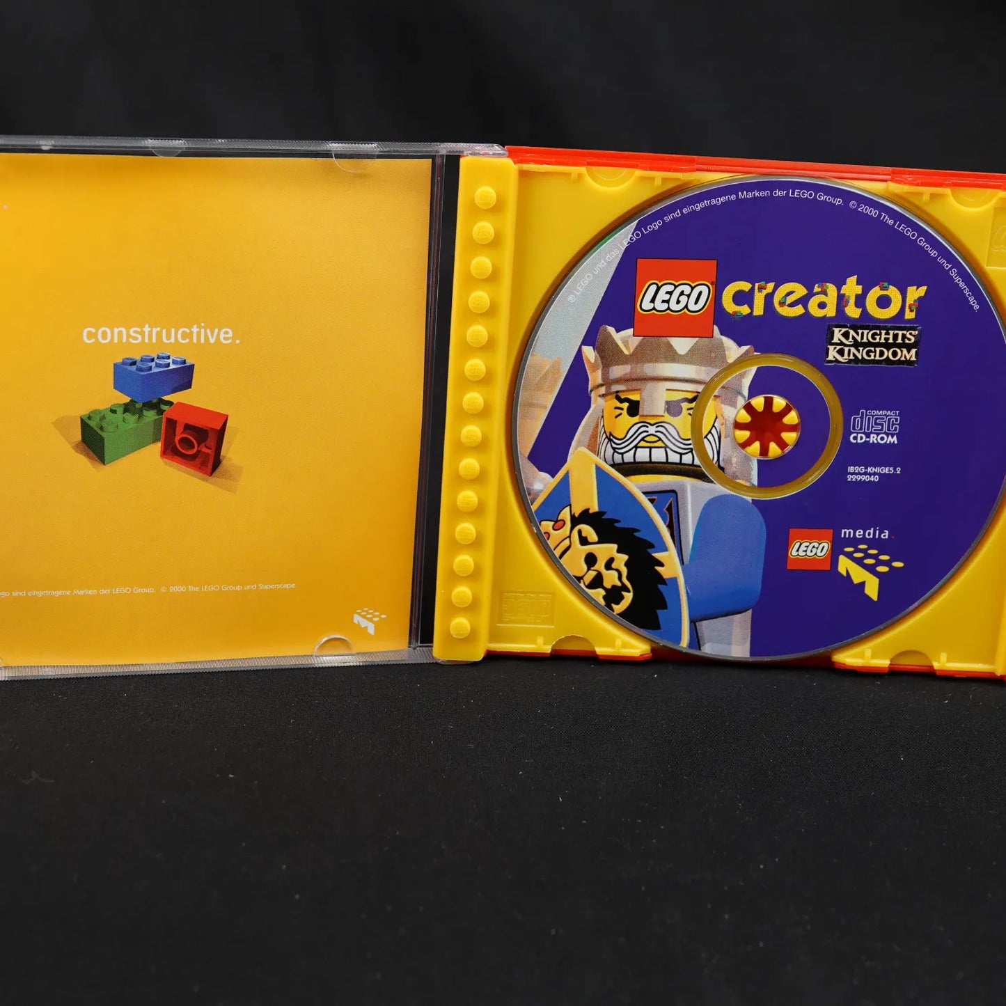 LEGO creator Knights Kingdom PC Game - Big Box mit Anleitung - Deutsch Gebraucht