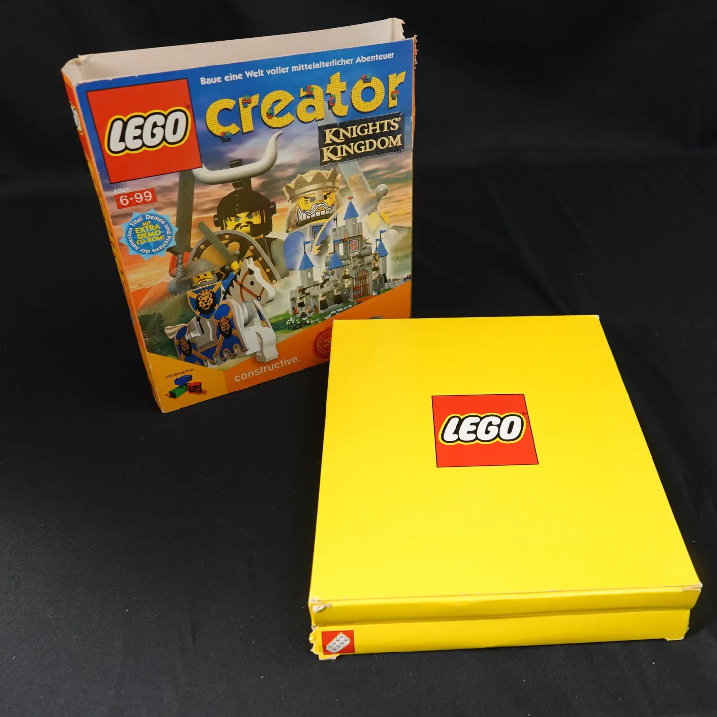 LEGO creator Knights Kingdom PC Game - Big Box mit Anleitung - Deutsch Gebraucht