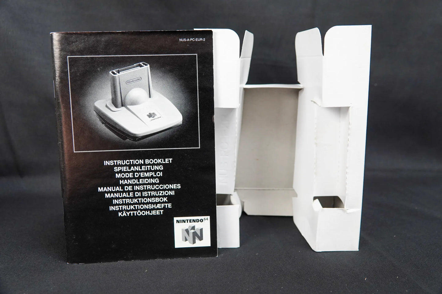 Nintendo 64 N64 Transfer Pak - CiB in OVP Originalkarton und Inlay - Gebraucht