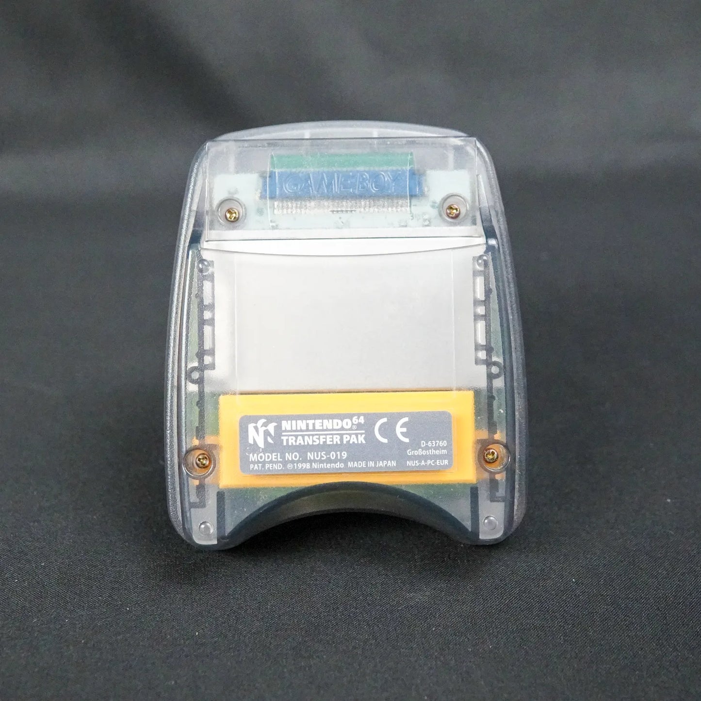 Nintendo 64 N64 Transfer Pak - CiB in OVP Originalkarton und Inlay - Gebraucht