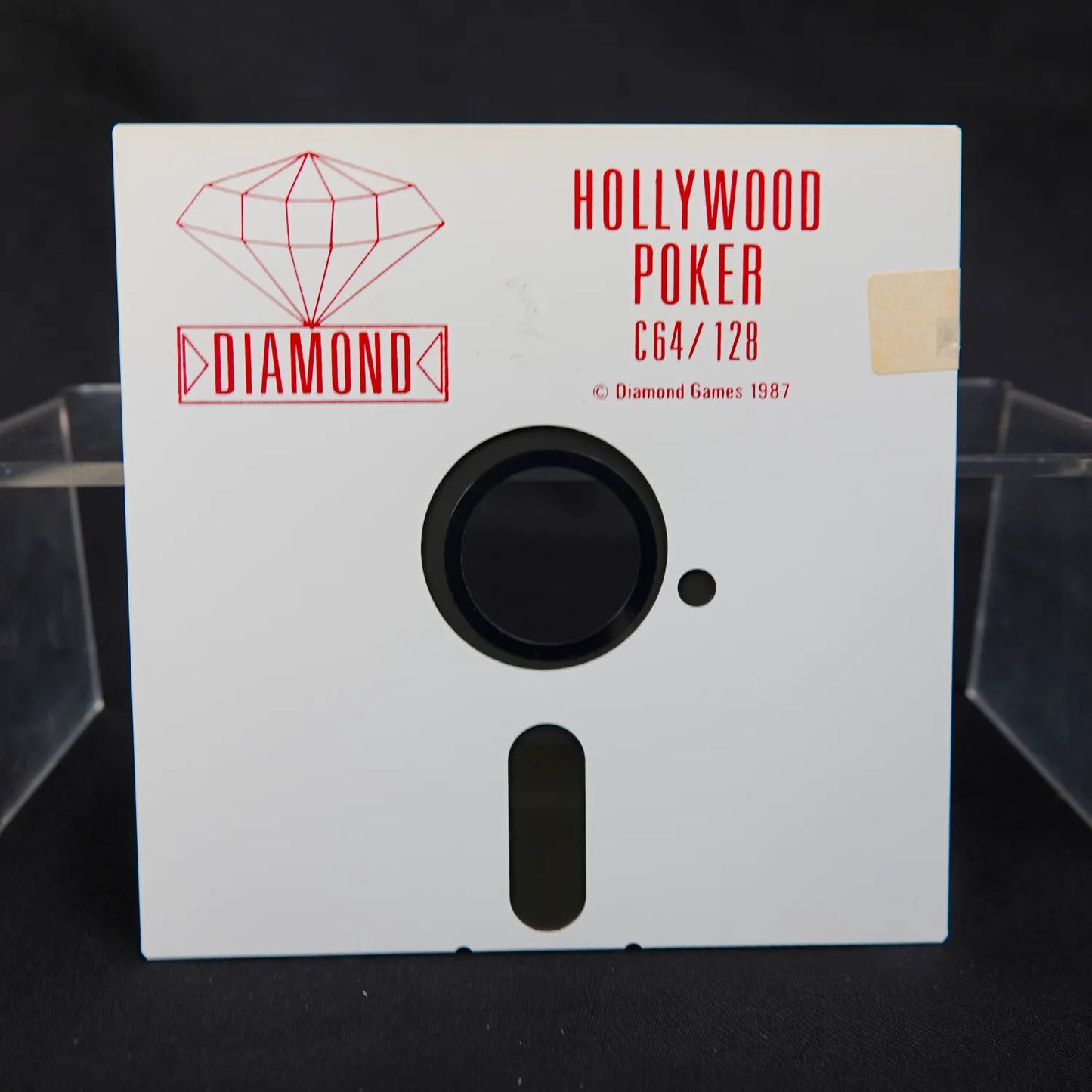 Hollywood Poker - CBM Commodore 64 C64 / 128 Diskette - CiB Komplett - Englisch