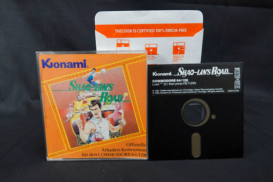 Shao-Lin's Road - CBM Commodore 64 C64 / 128 Diskette - CiB Komplett - Englisch