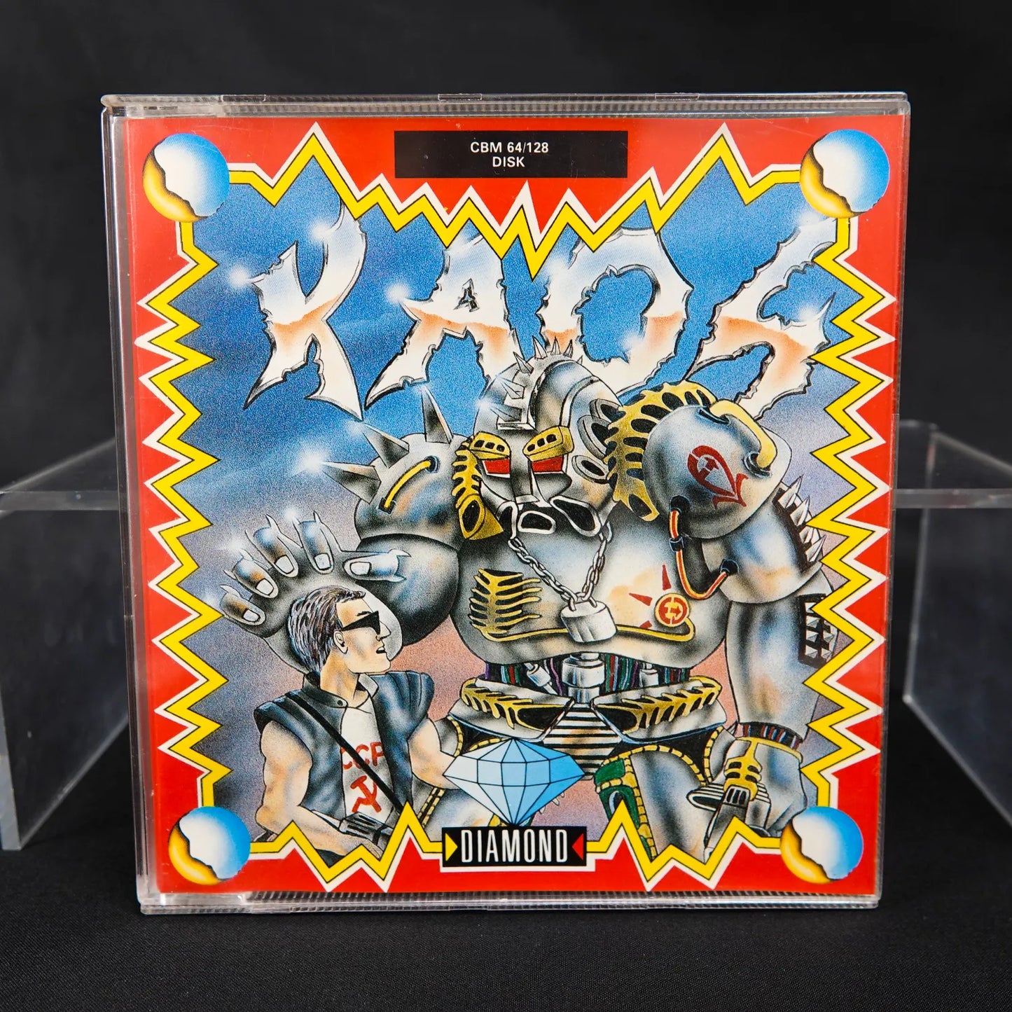 Kaos - CBM Commodore 64 C64 / 128 Diskette - CiB Komplett - Englisch