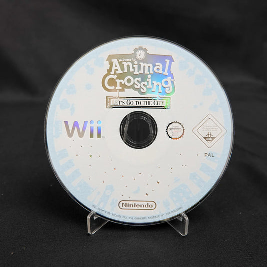 Animal Crossing Let's Go To The City - Nintendo Wii Spiel - PAL - CiB - Deutsch